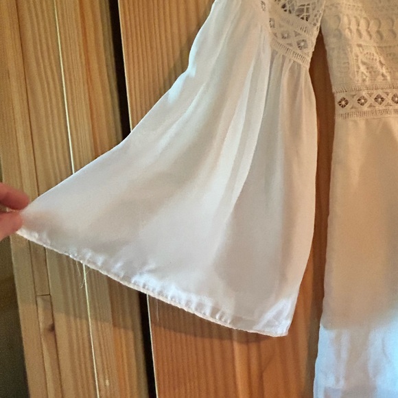 White Lace Boho Dress - Picture 5 of 5